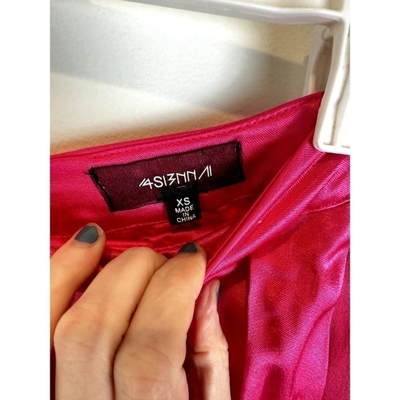 NWOT 4Si3nna Pink Syla Bodysuit and matching Skirt both XS - Picture 6 of 8